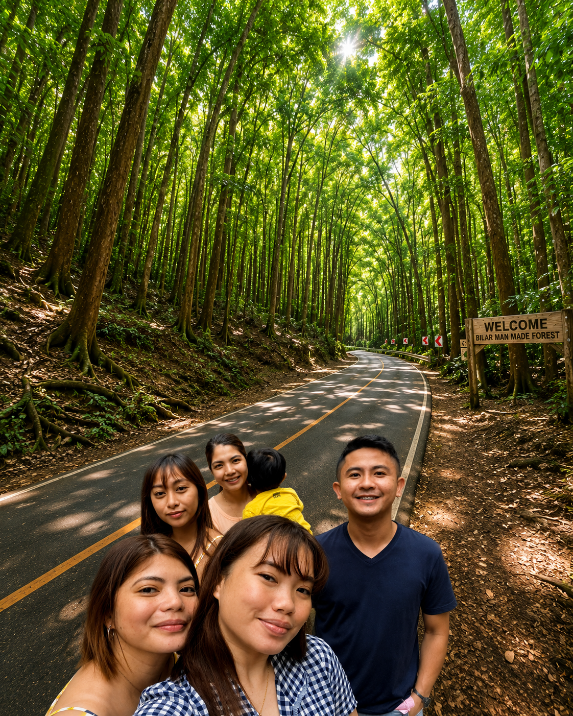 man-made forest